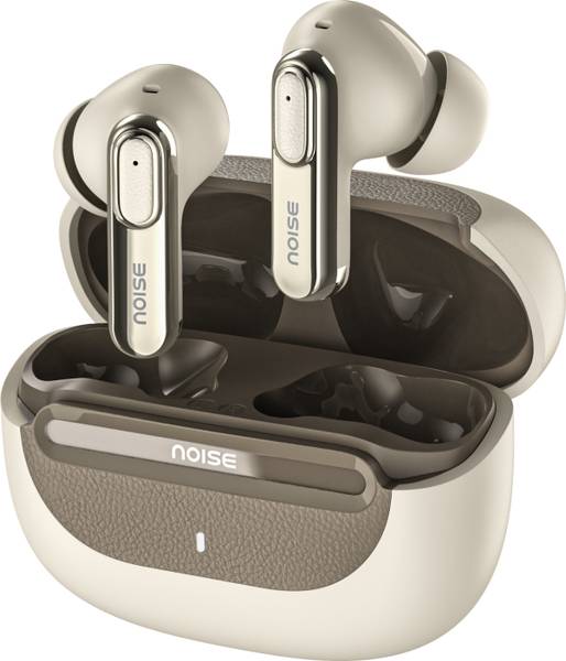 Noise Buds UNO, 40Hrs Playtime, Quad Mic with ENC, Premium Leather Accent, Dual Pair Bluetooth