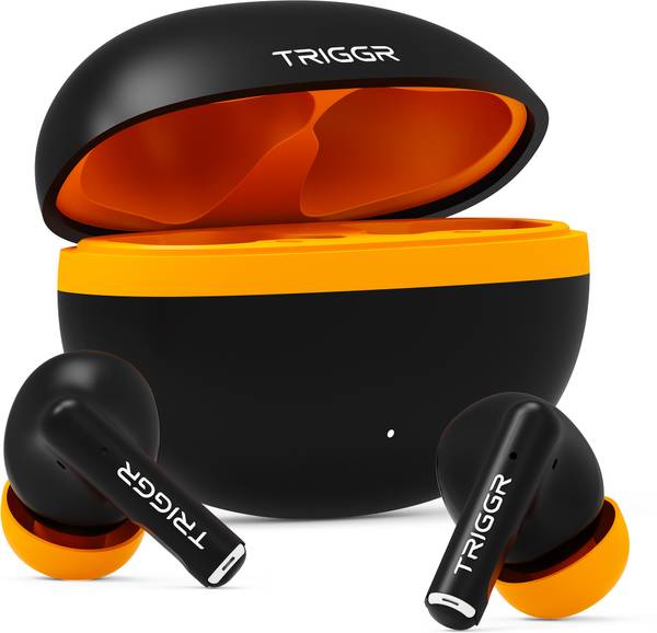 TRIGGR Ultrabuds N5 with Latest BT v6.0, 40Hr Playtime, 13mm Dynamic Drivers, Rich Bass Bluetooth