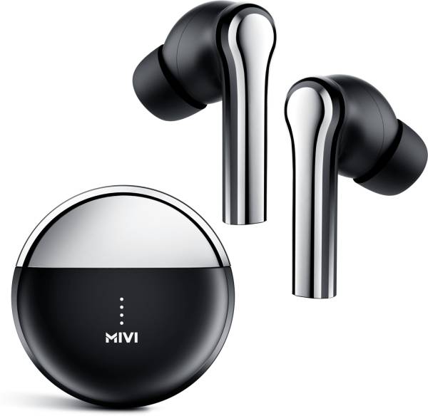 Mivi DuoPods i5 TWS,Metallic Finish,13mm Bass,50H Playtime,BT v5.3 Earbuds and more Bluetooth Headset