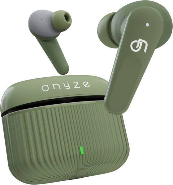 ONYZE ON901-ARMOR Gaming Earbuds,50HPlaytime,Made in INDIA,QuadMic-ENC,Fast Pair,BT5.3 Bluetooth Gaming Headset