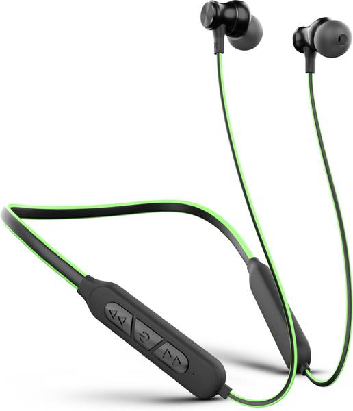 ERRAYNIX EFLUX Pro MaxBass with 25 HR playtime and Noise Cancellation Bluetooth Neckband Bluetooth Headset