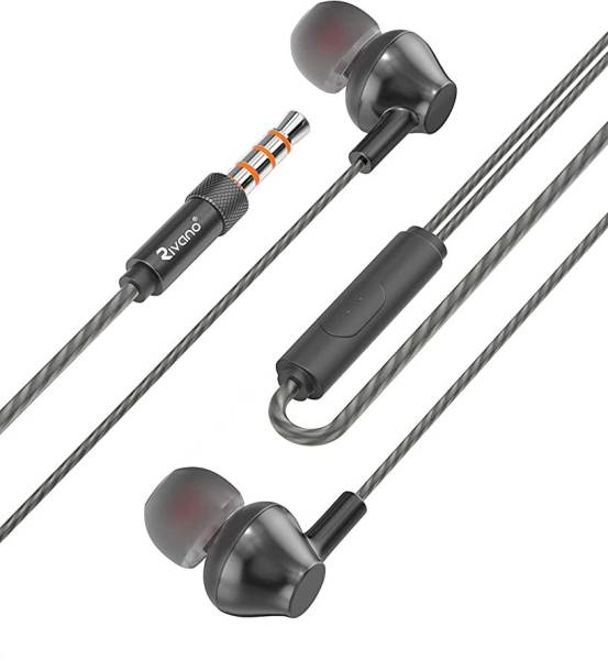 Rivano 3.5mm Jack in-Ear Wired Earphones Wired