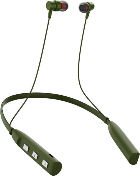 jedi Camo-AG9 Neckband 50 Hours Playing Time Fast Charging Earphone with mic Bluetooth Headset