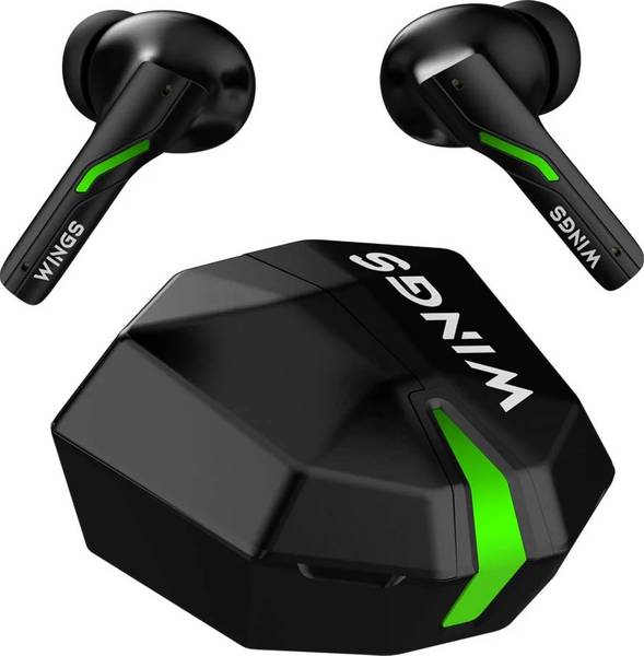 WINGS Phantom 850 Low Latency Wireless Earbuds, Bluetooth Headphones with App Support Bluetooth