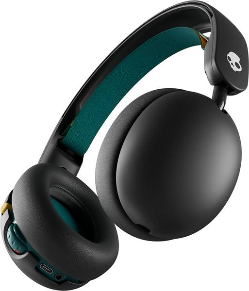 Skullcandy Grom Wireless for Kids, Volume-Limiting to 85dB+45Hr Playtime+Rapid Charge Bluetooth