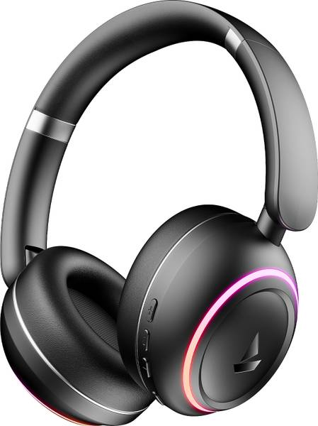 boAt Rockerz 480 w/ Beast Mode, RGB LEDs(6 Light Modes), 60HRS Playback & ENx Tech Bluetooth