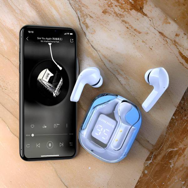 Max Buds (UltraPods) Wireless (Earbuds)Deep Bass with Enhanced Sound ClarityD100 Bluetooth Headset