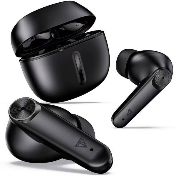 TECHFIRE Bullets Max TWS Earbuds with 100 HRS Playtime,(50ms Low Latency), Bluetooth v5.3 Bluetooth Headset