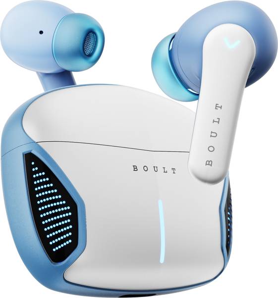 Boult Y1 Gaming with 50H Battery, App Support, Dual Pairing, 4 Mic ENC, Mode sync LEDs Bluetooth Headset