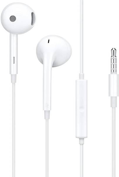 OPPO MH319/MH135 Semi-in-ear Headphones 3.5mm Jack Wide sound field with deep bass Wired Gaming