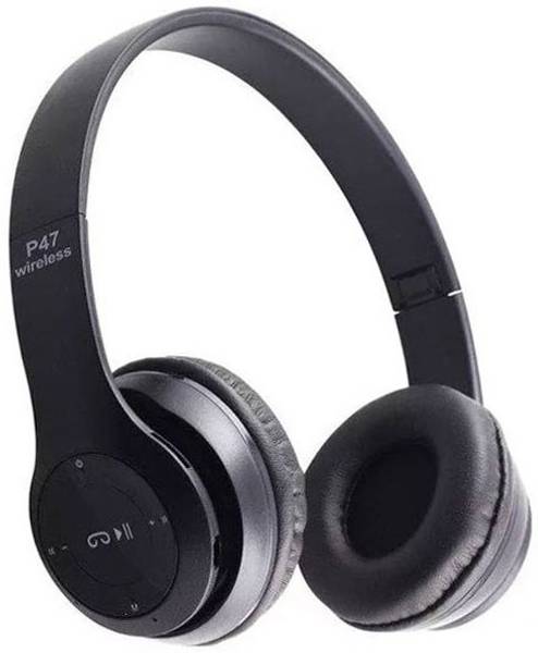 Worricow High Selling Bluetooth Headphone Rock Beat Sound Inbuilt Microphone Aux Support Bluetooth Gaming