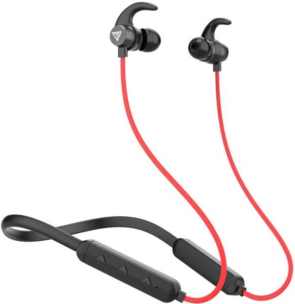 TECHFIRE FIRE-145 -36 Hours Playtime Neckband hi-bass Wireless Bluetooth headphone Bluetooth Headset