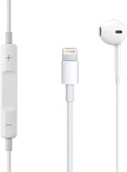 Vntex Headphones Wired with Lightning Connector Compatible with iPhone 12/SE/11 Wired Headset