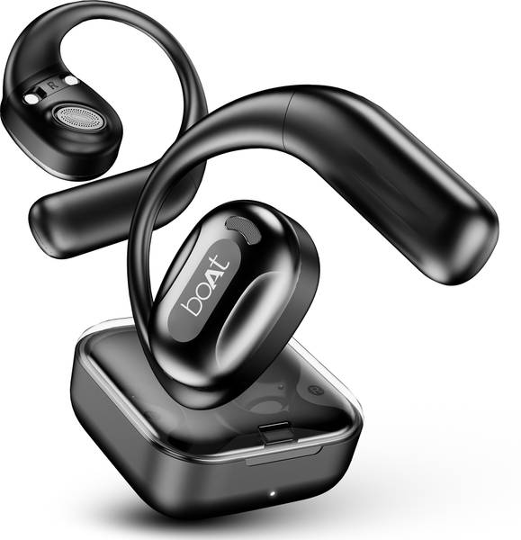 boAt Airdopes Progear w/ Air Conduction Tech,100 HRS Playback,OWS Earbuds for Workout Bluetooth Headset