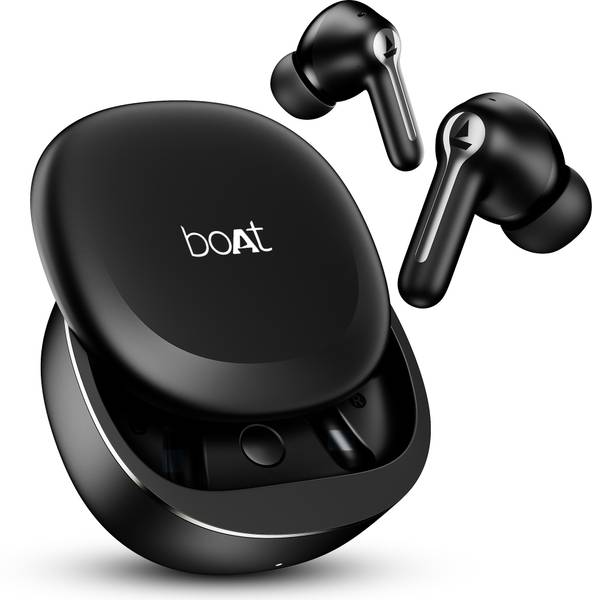boAt Airdopes Prime 511, Volume Swipe Controls, 50H Battery, 4Mics ENx, App Support Bluetooth
