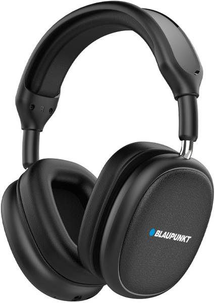 Blaupunkt BH31 AudioX BT Wireless I 40MM Driver I Soft PU Headband I with Built in Mic Bluetooth & Wired