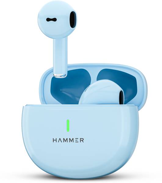 Hammer Ultra Pods Tws Earbuds, 13mm Drivers, 30H Playtime Bluetooth Headset