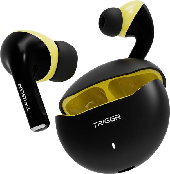 TRIGGR Rizz Duo with Latest BT v6.0, Dual Pairing, Premium Rubber Finish, 40Hr Playtime Bluetooth