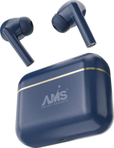 AMS Nexus Series TWS X36 Earbuds 24Hrs Playtime, IPX5,Type-C Fast charging Bluetooth Headset