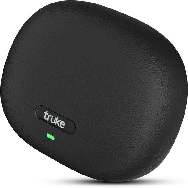 truke Aura Pro earbuds w/ 60H Battery, Leather finish Case, Dual Pairing, 13mm Drivers Bluetooth