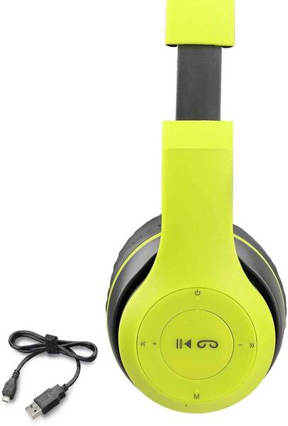Techpunch NOISE CANCELLATION SOUND QUALITY WIRELESS HEADPHONE WITH DEEP HD BASS Bluetooth & Wired