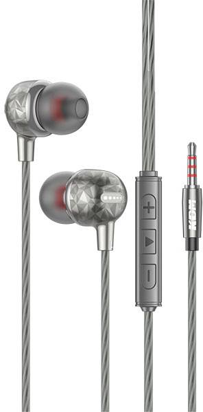 KDM M55 Stereo earphone with magnetic buds Wired
