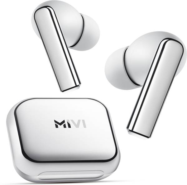 Mivi DuoPods i3 TWS,13mm Bass,45+H Playtime,AI ENC,Low Latency,Type C,5.3 BT headset Bluetooth Headset
