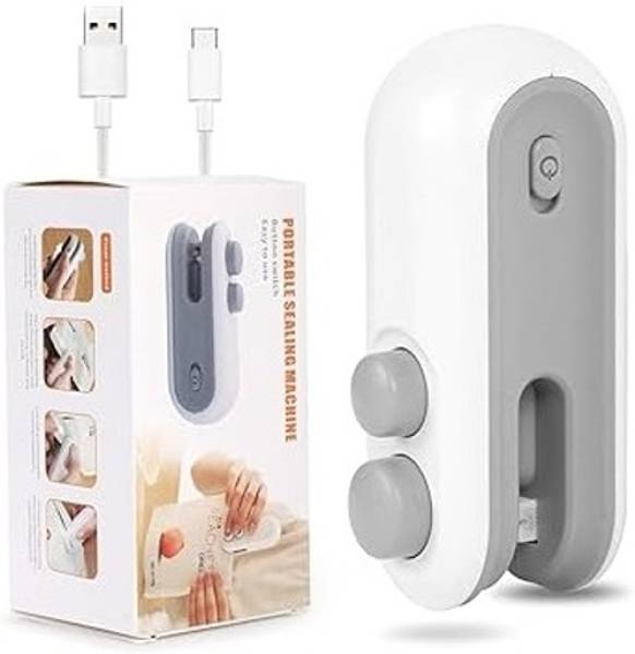 SHIVTRADRE Portable Sealing Machine 2 in 1 USB Rechargeable Magnetic Heat Sealing 007 Hand Held Heat Sealer