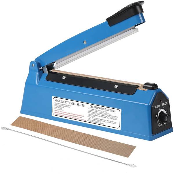 RODEX Impulse Heavy Duty Heat Sealing Machine for Plastic Bag Packing Sealer 12 Inch Hand Held Heat Sealer