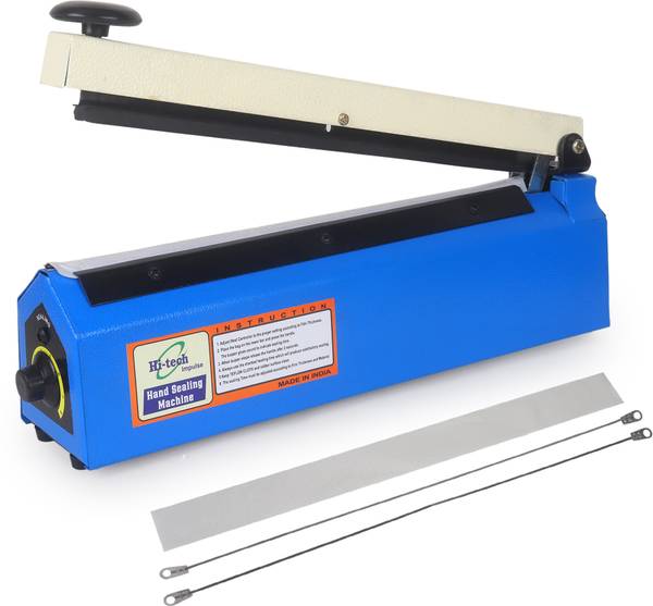 Hi Tech Impulse 12 Inch Sealing Machine for Plastic, Pouch, Poly Bag & Food Packet Hand Held Heat Sealer
