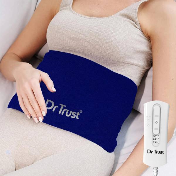 Dr Trust USA 346 Orthopaedic Electric Heat Belt for Menstrual Cramps Period Pain Relief Heating Pad