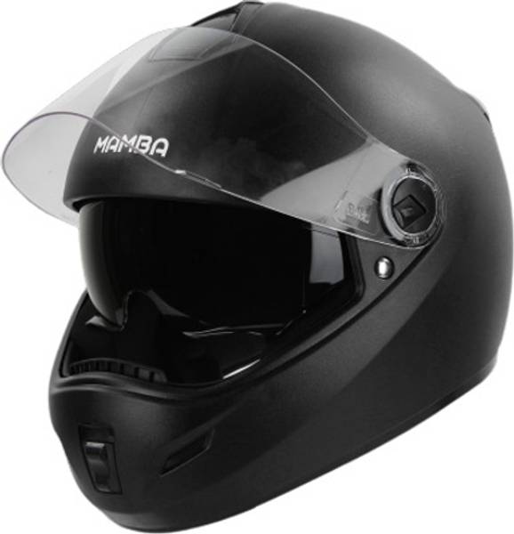 Steelbird SBH-34 Mamba ISI Certified Full Face Helmet with Inner Smoke Sun Shield Motorbike Helmet