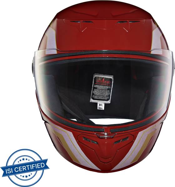 ROYAL ENFIELD Camo Printed MLG Full Face ISI Certified with Visor Motorbike Helmet