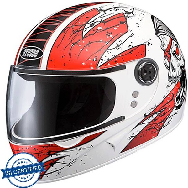 STUDDS CHROME D3 FULL FACE Motorbike Helmet