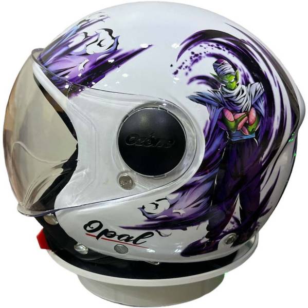 OZONE Opal-White-Dragon Ball Z Helmet Motorbike Helmet