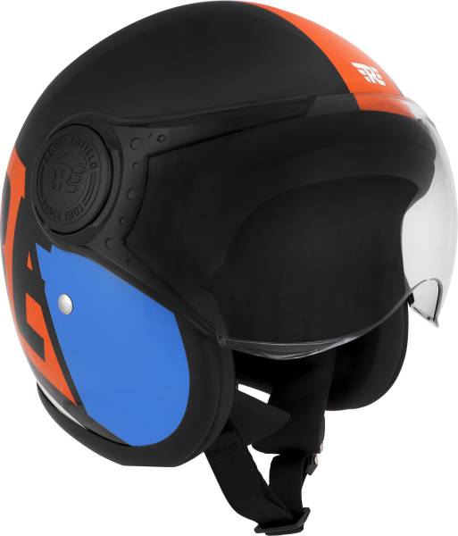 ROYAL ENFIELD Explore Colorblock Open Face with Visor Motorbike Helmet