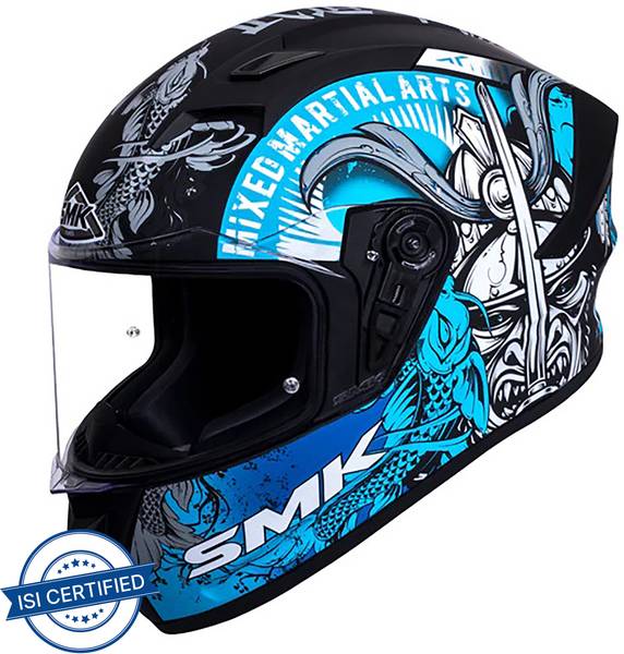 SMK Stellar Samurai Motorbike Helmet