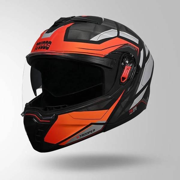 STUDDS TROOPER DV D2 HELLCAT DECOR MATT Motorbike Helmet