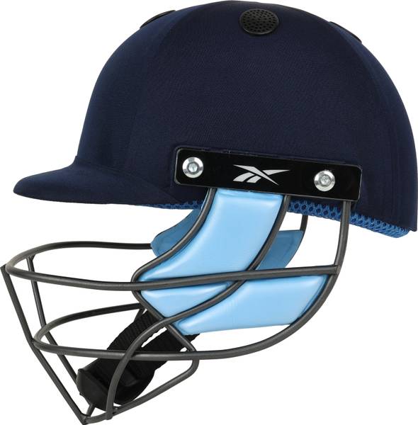 REEBOK Master Blaster (Fixed Steel Grill) M- Size, Lightweight Cricket Helmet