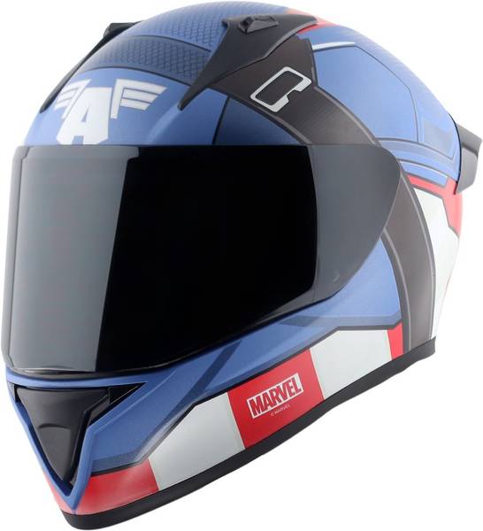 VEGA Bolt Captain America Motorbike Helmet