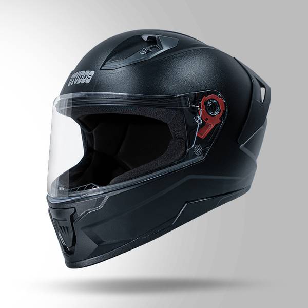 STUDDS RAIDER With Spolier HiQuality (ISI Certified) Full Face Black