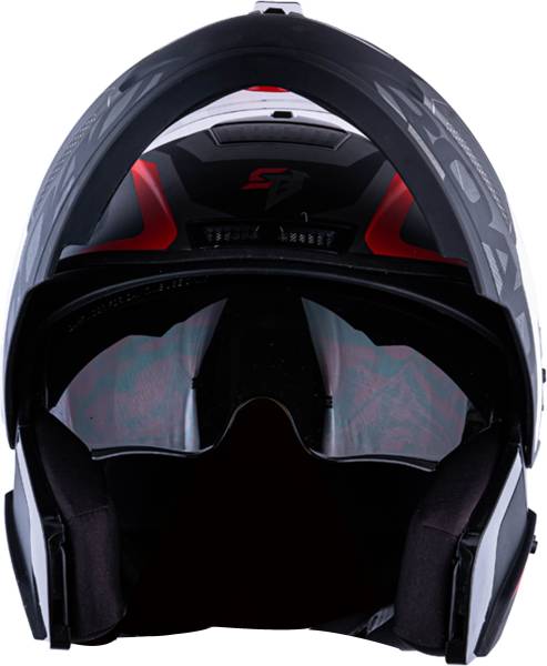 HEADFOX N2 Air 7 Smart Bluetooth Music | Calls | GPS | Waterproof | Voice Asst. Road DV Motorbike Helmet