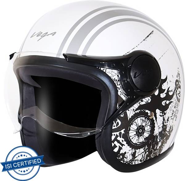Vega jet helmet hot sale visor