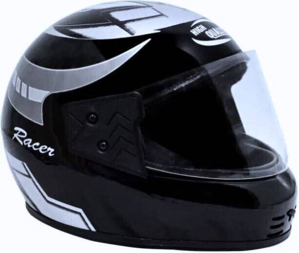 ZXR _ SLIVER KIMI FULL FACE HELMAT WITH ISI CERTIFIED ( SAVE PRECIOUS LIFE ) Motorbike Helmet