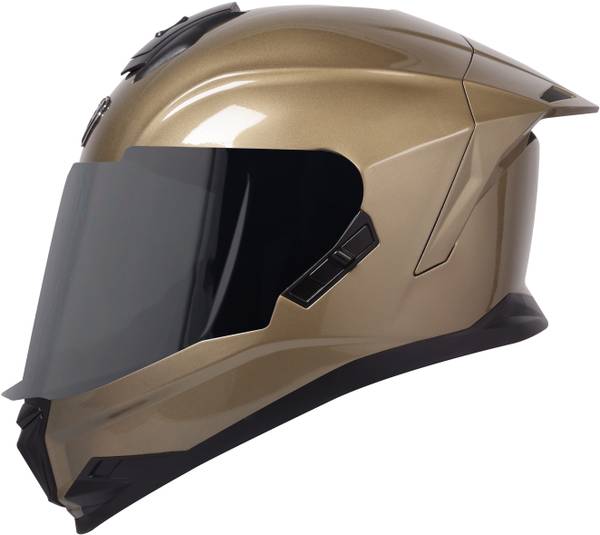 Steelbird SBH-57 Fighter ISI and DOT Certified Full Face Helmet for Men and Women Motorbike Helmet