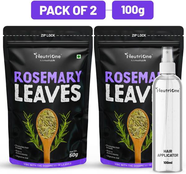 NeutriOne Premium Organic Rosemary Dried Leaves - 100% Pure & Natural