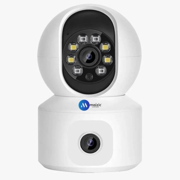 Maizic Smarthome 5 MP UHD Wifi Indoor Dual Lens/Screen Pumacam Bullet+PTZ Security Camera Security Camera