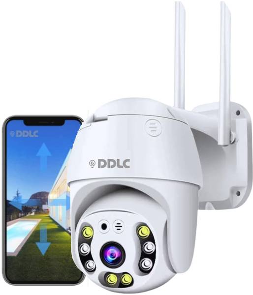 DDLC Full HD Home WiFi IP66 PTZ V380 PRO PanTilt Dome Surveillance Two Way Audio Security Camera