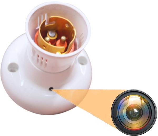 Inext Spy Wifi 4k Bulb Holder Camera Watch 24 hours Security Camera