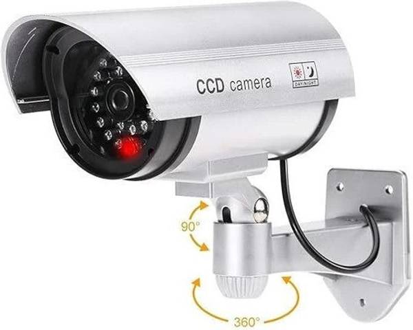 Ankri Dummy Bullet CCTV Security Camera with Flashing Red LED Light for Home,Office Security Camera